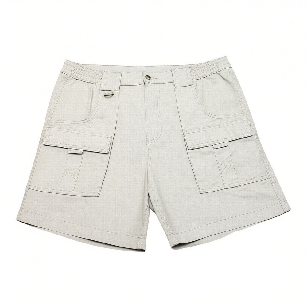 MEN'S BEER CAN ISLAND CARGO COTTON FISHING SHORT